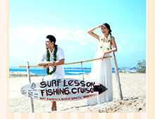 �J���I�ȃo���̃r�[�`�ł̎B�e�̗l�q